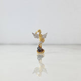 Dije San Miguel Arcángel 1.1gr / 2.5cm / Dos Oros Amarillo Blanco *