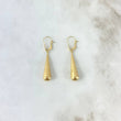 Candongas Lagrima 0.8gr / 3cm- Oro 18K