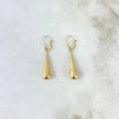 Candongas Lagrima 0.85gr / 3cm- Oro 18K