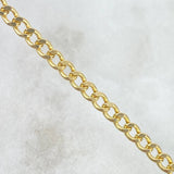 Cadena Cubana 6.4gr / 55cm / 2.9mm Oro Amarillo +0