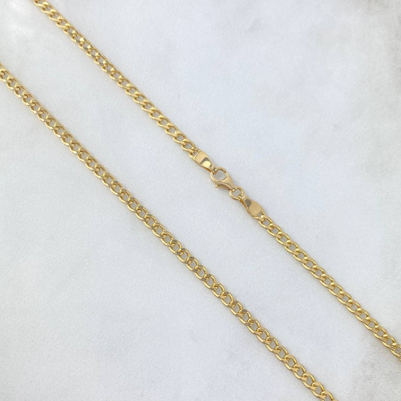 Cadena Cubana 6.4gr / 55cm / 2.9mm Oro Amarillo +0