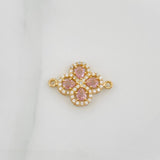 Herraje Trebol 1.7 g / 2 cm Oro Amarillo 18K
