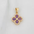 Dije Trebol 1.85 g / 2.2 cm Oro Amarillo 18K