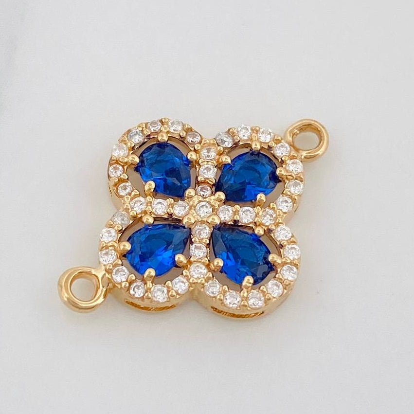 Herraje Trebol 1.6 g / 2 cm Oro Amarillo 18K