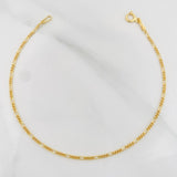 Pulso Figaro 0.75 g / 19.05 cm / 1.5 mm Oro Amarillo 18K