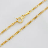 Pulso Figaro 0.75 g / 19.05 cm / 1.5 mm Oro Amarillo 18K