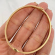 Pulso Aro Tornillo 6.7 g / 19 cm / 4 mm Oro Amarillo 18K