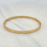 Pulso Aro Tornillo 6.7 g / 19 cm / 4 mm Oro Amarillo 18K