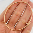 Pulso Aro Clavo 5.25 g / 18 cm / 1.9 mm Oro Rosa 18K