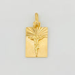 Dije Cristo 2.9g / 2.5cm Oro Amarillo 18K