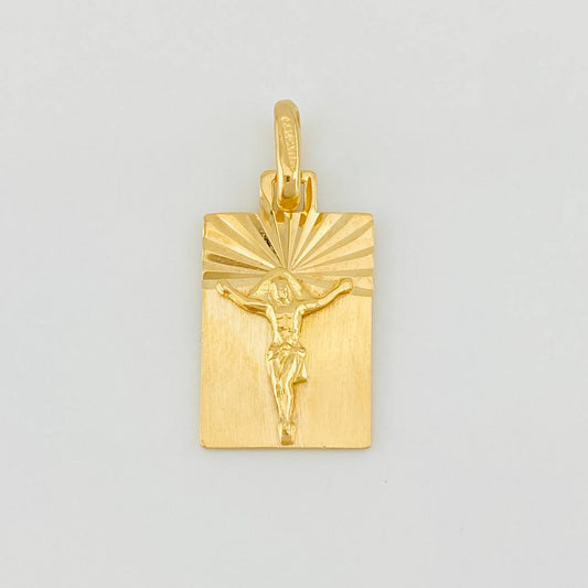 Dije Cristo 2.9g / 2.5cm Oro Amarillo 18K