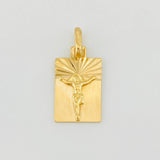 Dije Cristo 2.9g / 2.5cm Oro Amarillo 18K
