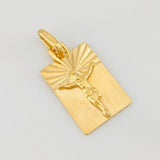 Dije Cristo 2.9g / 2.5cm Oro Amarillo 18K