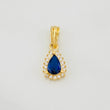 Dije Halo Gota 1.1g / 1.8cm Oro Amarillo 18K