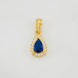 Dije Halo Gota 1.1g / 1.8cm Oro Amarillo 18K
