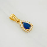 Dije Halo Gota 1.1g / 1.8cm Oro Amarillo 18K