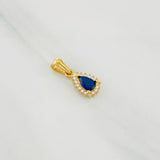 Dije Halo Gota 1.1g / 1.8cm Oro Amarillo 18K