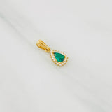 Dije Halo Gota 1.1g / 1.8cm Oro Amarillo 18K