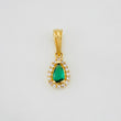 Dije Halo Gota 0.65g / 1.5cm Oro Amarillo 18K