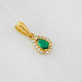 Dije Halo Gota 0.65g / 1.5cm Oro Amarillo 18K