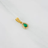 Dije Halo Gota 0.65g / 1.5cm Oro Amarillo 18K
