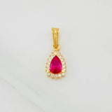 Dije Halo Gota 1.05g / 1.8cm Oro Amarillo 18K