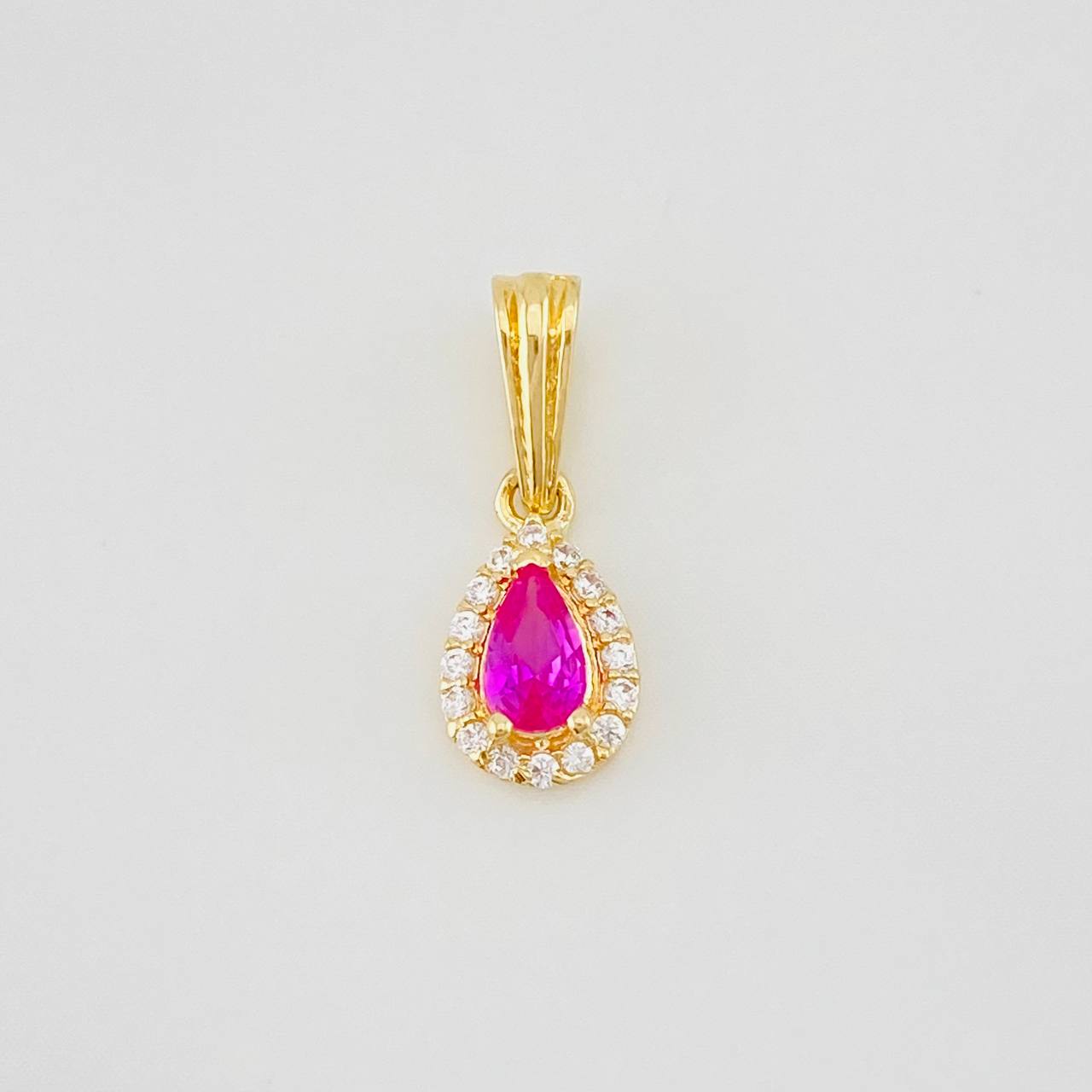 Dije Halo Gota 0.7g / 1.5cm Oro Amarillo 18K