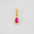 Dije Halo Gota 0.7g / 1.5cm Oro Amarillo 18K