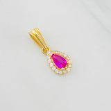Dije Halo Gota 0.7g / 1.5cm Oro Amarillo 18K