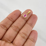 Dije Halo Gota 0.7g / 1.5cm Oro Amarillo 18K