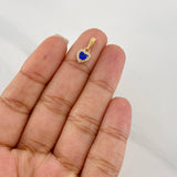 Dije Halo Corazón 0.85g / 1.4cm Oro Amarillo 18K