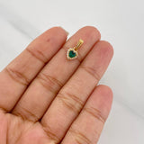Dije Halo Corazón 0.85g / 1.4cm Oro Amarillo 18K