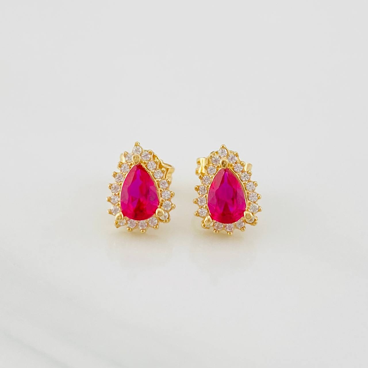 Topos Halo Gota 2.15g / 9.92mm Oro Amarillo 18K