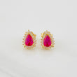 Topos Halo Gota 2.15g / 9.92mm Oro Amarillo 18K