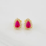 Topos Halo Gota 2.15g / 9.92mm Oro Amarillo 18K