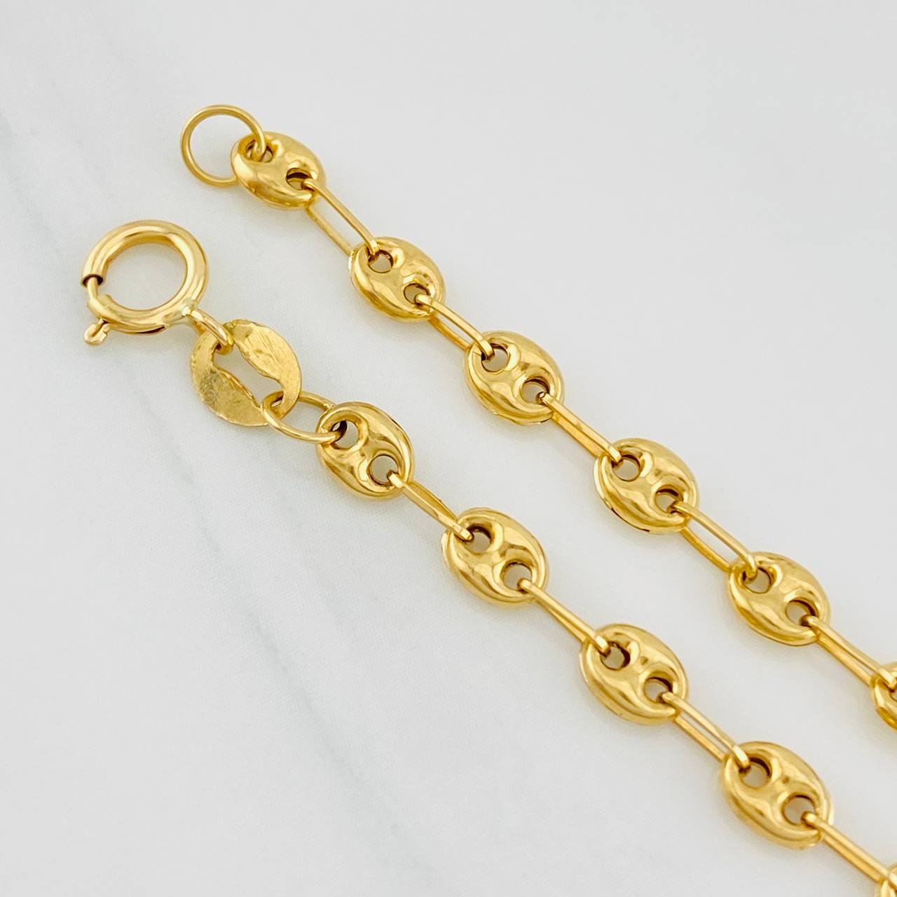 Pulso GC Placa Rectangular 1.75g / 15cm / 3.5mm Oro Amarillo 18K