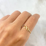Anillo Infinito 1gr / T6 1/2 / Oro Amarillo