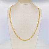 Cadena Fígaro 4.1g / 45cm / 3.58mm Oro Amarillo 18K