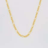 Cadena Fígaro 2.1g / 50cm / 1.93mm Oro Amarillo 18K