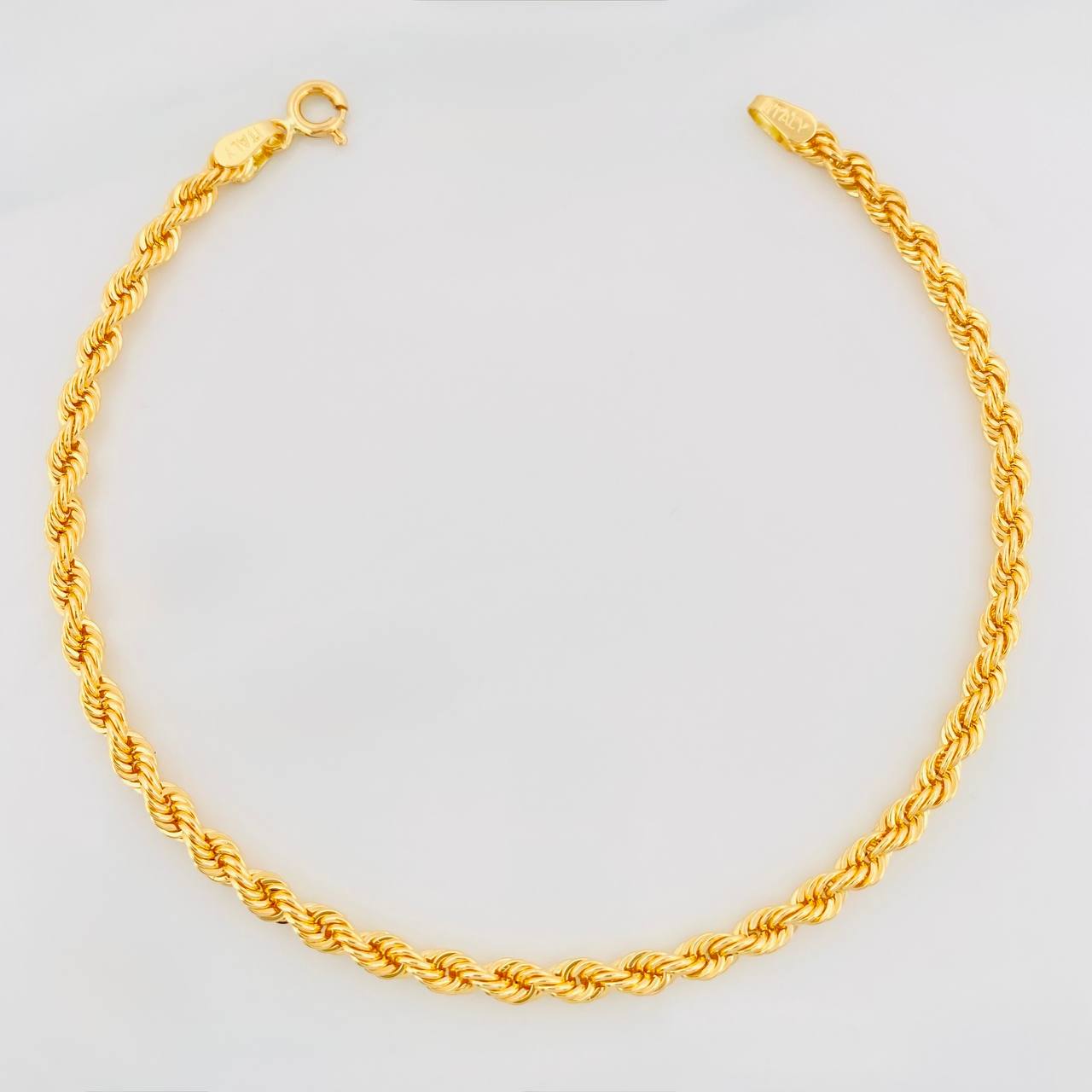 Pulso Lazo 2.8g / 20.3cm / 3.26mm Oro Amarillo 18K