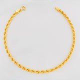 Pulso Lazo 2.8g / 20.3cm / 3.26mm Oro Amarillo 18K
