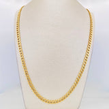 Cadena Cubana 9.95g / 60cm / 4.83mm Oro Amarillo 18K