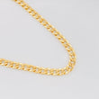 Cadena Cubana 7.35g / 60cm / 3.39mm Oro Amarillo 18K