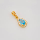 Dije Halo Gota 1.05g / 1.8cm Oro Amarillo 18K
