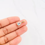 Dije Halo Gota 1.05g / 1.8cm Oro Amarillo 18K
