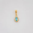 Dije Halo Gota 0.7g / 1.5cm Oro Amarillo 18K