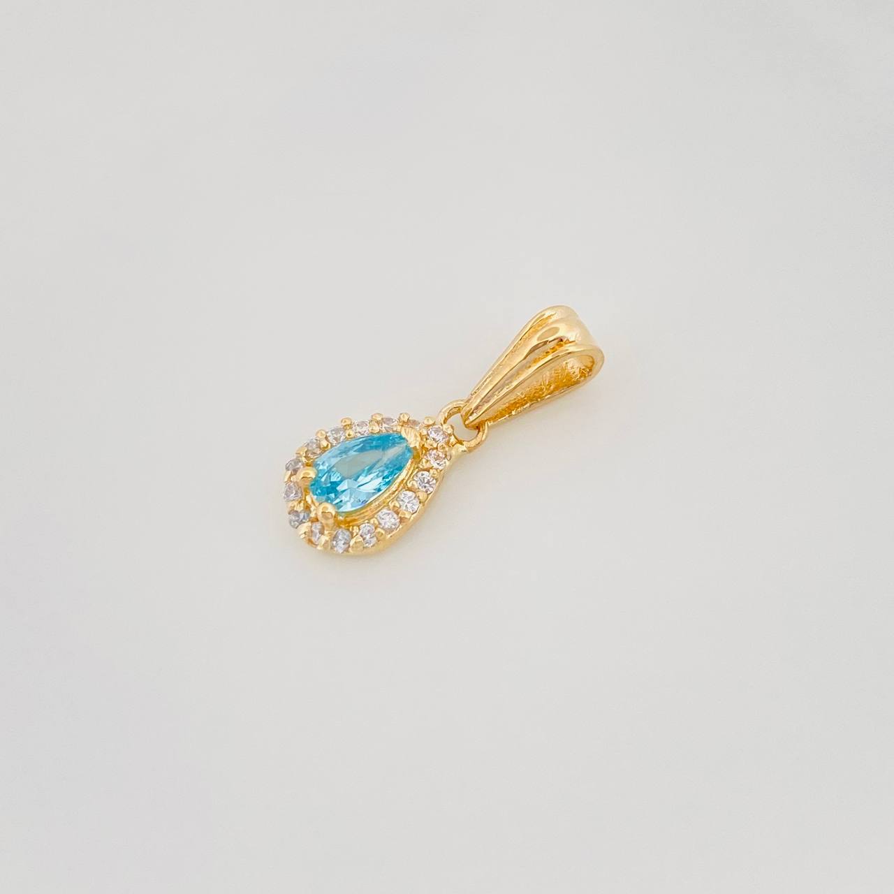 Dije Halo Gota 0.7g / 1.5cm Oro Amarillo 18K