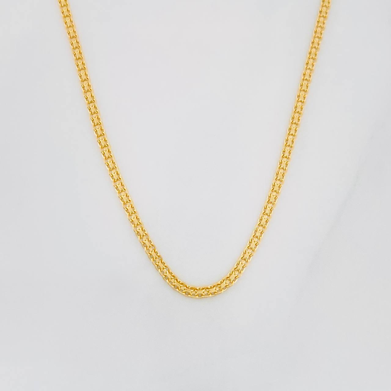 Cadena China 3.35g / 60cm / 1.49mm Oro Amarillo 18K