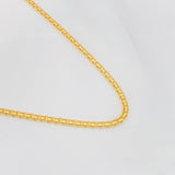 Cadena China 4.95g / 50cm / 2.2mm Oro Amarillo 18K