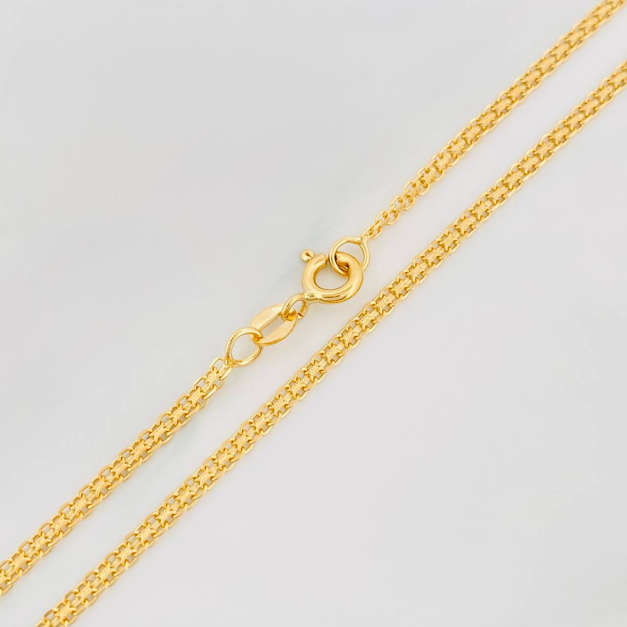 Cadena China 4.95g / 50cm / 2.2mm Oro Amarillo 18K